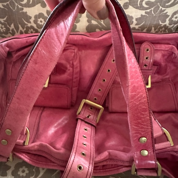 Mulberry Hot Pink Leather Tote Bag - Picture 14 of 15